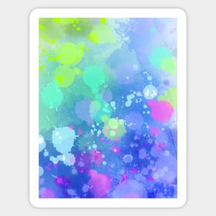 Paint splatter pattern Sticker